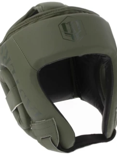 Boxerská prilba MASTERS KTOP-PU-MATT "M" zelená