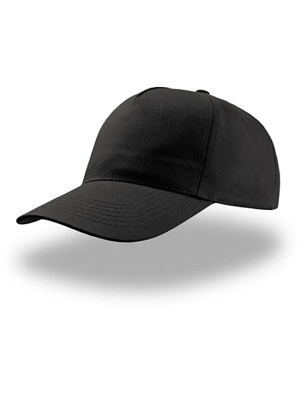 Atlantis Headwear Start Five 5-panelová bejzbalová čiapka „Start Five“ 33.0038 čierna Atlantis Headwear Start Five 5-panelová bejzbalová čiapka „Start Five“ 33.0038 čierna