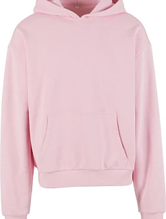 Build your Brand BY 162 Mikina s kapucí z těžké bavlny "Ultra Heavy" 56.0162 soft pink