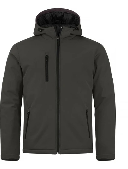 Clique Padded Hooded Softshell Men – Pánska zateplená softshellová bunda s kapucňou 67.0952 tmavošedá Clique Padded Hooded Softshell Men – Pánska zateplená softshellová bunda s kapucňou 67.0952 tmavošedá