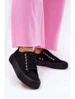 Dámské Textilní Tenisky Big Star model 21692039 Černé - Big Star Shoes