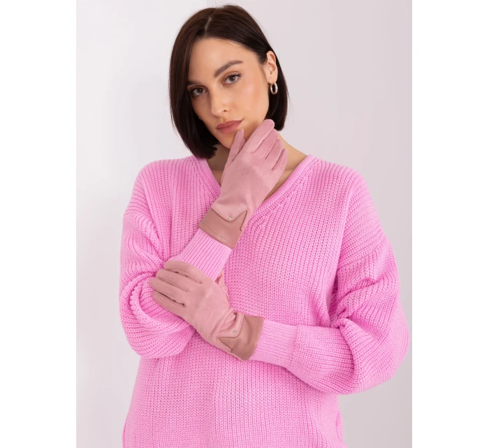 Rukavice AT RK 239507.94P svetlo ružová