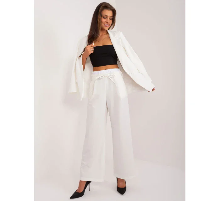 Nohavice DHJ SP A7327TR.57 ecru