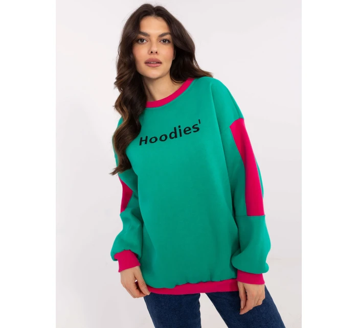 Mikina EM BL 983.10X tyrkysová Mikina EM BL 983.10X tyrkysová