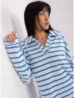 Bluzka LK BZ model 18650746 biało niebieski - FPrice