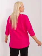 Bluzka RV BZ model 19465512 fuksjowy - FPrice Bluzka RV BZ model 19465512 fuksjowy - FPrice