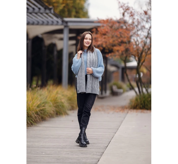 Dámská šála model 21778713 SC Grey - Vuch