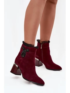 Topánky na podpätku model 221134 Step in style