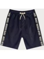 Tmavomodré pánske kraťasy (8K933-25)