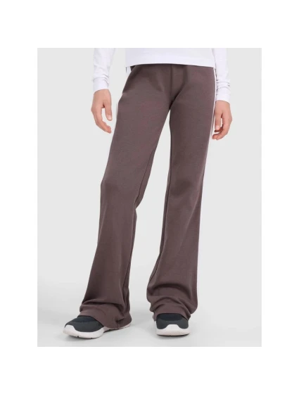 Dievčenské tepláky s rozšírenými nohavicami 4F 4FJRAW25TTROF1599-51S