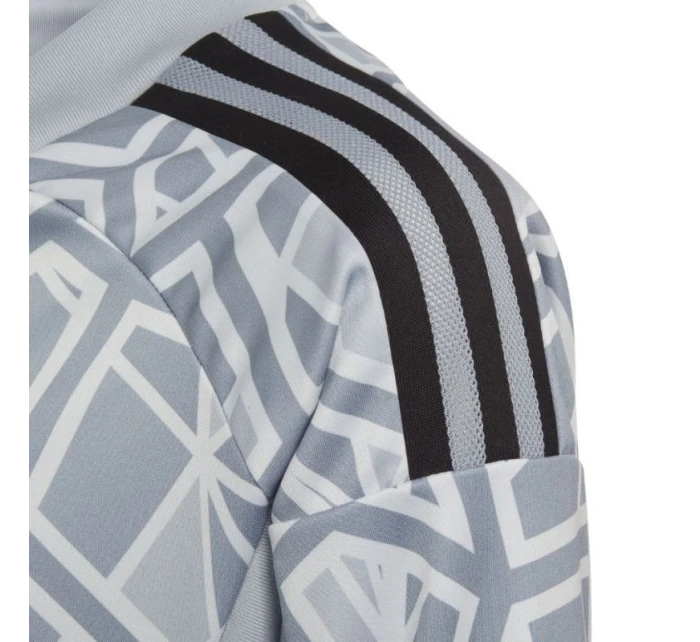Detské brankárske tričko adidas Condivo 22 s dlhým rukávom šedé HB1646