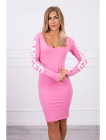 Otrhané svetlo ružové šaty