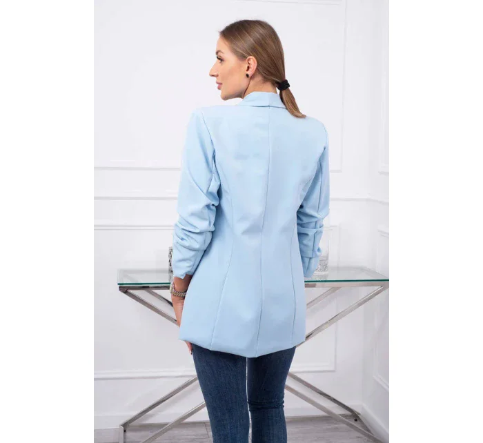 Sako s klopami elegantní modré