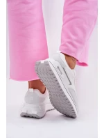 Sneakersy Damskie Big Star RR274A213 HI-POLY SYSTEM Białe Sneakersy Damskie Big Star RR274A213 HI-POLY SYSTEM Białe