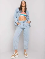 MR SP džínové kalhoty světle modrá model 16274810 - FPrice MR SP džínové kalhoty světle modrá model 16274810 - FPrice