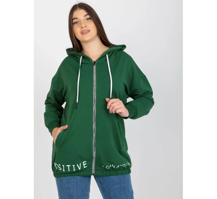 Mikina RV BL 8302.78 tmavo zelená Mikina RV BL 8302.78 tmavo zelená