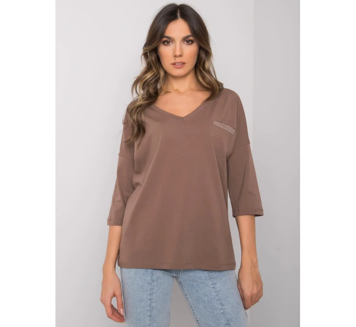 Blúzka RV BZ 7310.58 hnedá Blúzka RV BZ 7310.58 hnedá