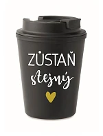 STAY THE SAME - čierny termohrnček 300 ml STAY THE SAME - čierny termohrnček 300 ml