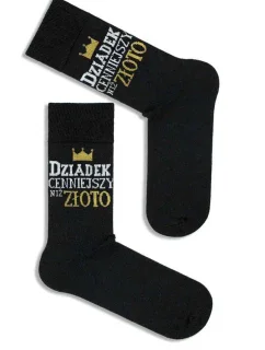 PÁNSKE PONOŽKY DEDKO VZÁCNEJŠIE AKO ZLATO 0125.101