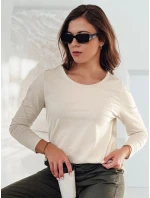 Dámská halenka s přívěskem béžová Dstreet model 21982009 - FashionStreet