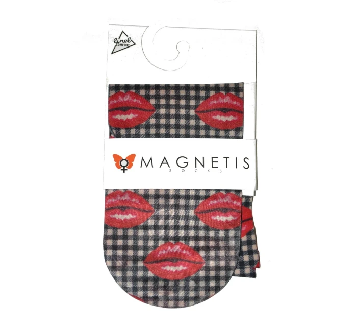 Dámske vzorované ponožky Magnetism lycra 20 den