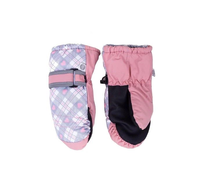 YOCLUB REN-0308G Dievčenské lyžiarske rukavice