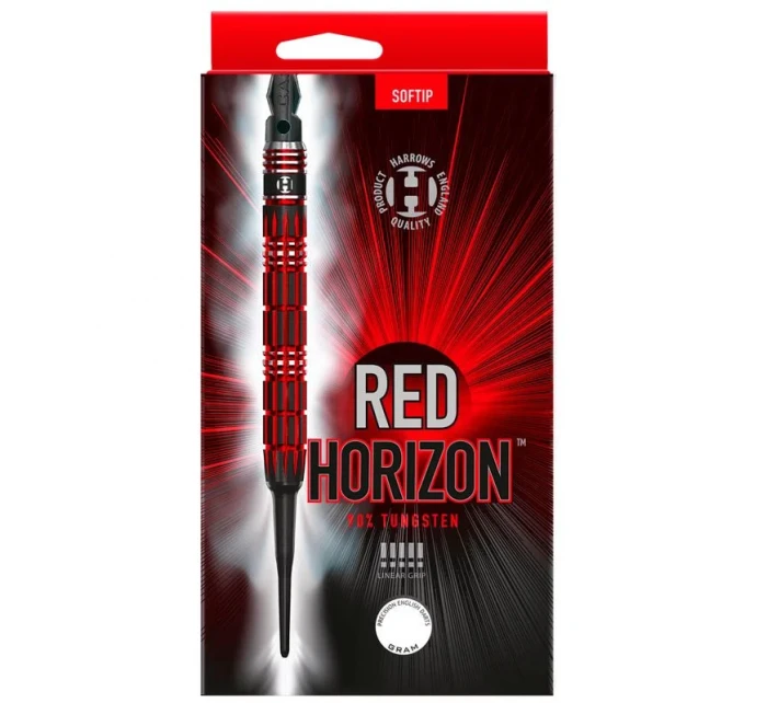 Šípky Harrows RED HORIZON 90% softip ImperialDiamond