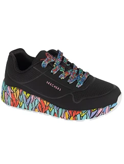 Skechers Uno Lite – Subtle Love 314088L-BKMT Černé 31