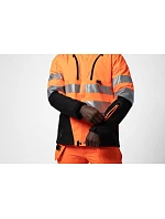 Padded Softshell 3vrstvá bezpečnostní softshellová bunda 64. hi vis model 22463273 - ProJob Padded Softshell 3vrstvá bezpečnostní softshellová bunda 64. hi vis model 22463273 - ProJob