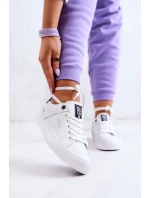 Kožené tenisky Big Star model 21580472 bílé a Černá - Big Star Shoes Kožené tenisky Big Star model 21580472 bílé a Černá - Big Star Shoes