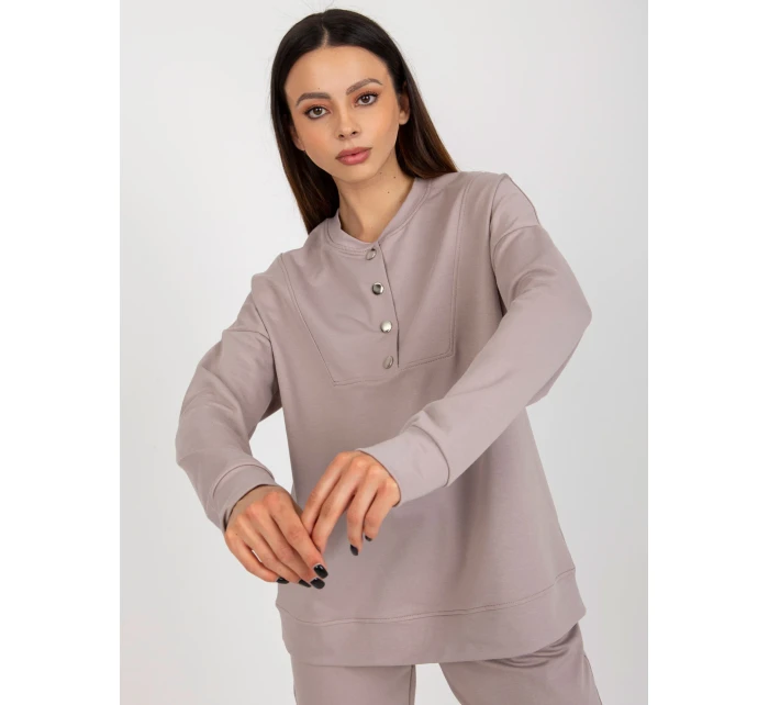 Komplet LK KMPL model 18633931 ciemny bezowy - FPrice Komplet LK KMPL model 18633931 ciemny bezowy - FPrice