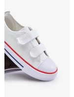 Detské tenisky na suchý zips Big Star White Detské tenisky na suchý zips Big Star White