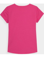 Detské tričko 4F HJL22-JTSD001 ružové