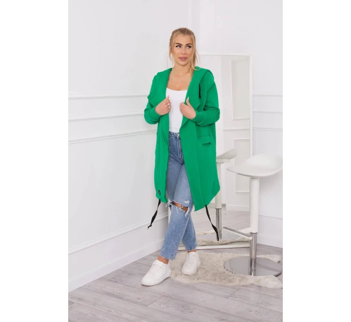 Zateplená mikina 21622 zelená - Kesi Zateplená mikina 21622 zelená - Kesi