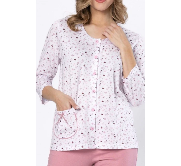 Pyžamo Leveza 1636 Dobrusia 3/4 M-2XL otvorené