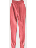 Růžové teplákové kalhoty model 15537898 - J.STYLE
