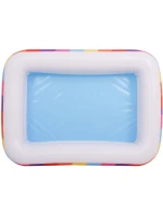 2-rodinná zaoblená 2-krúžková zaoblená umývadlová misa Rainbow 195x140x47 cm 51470