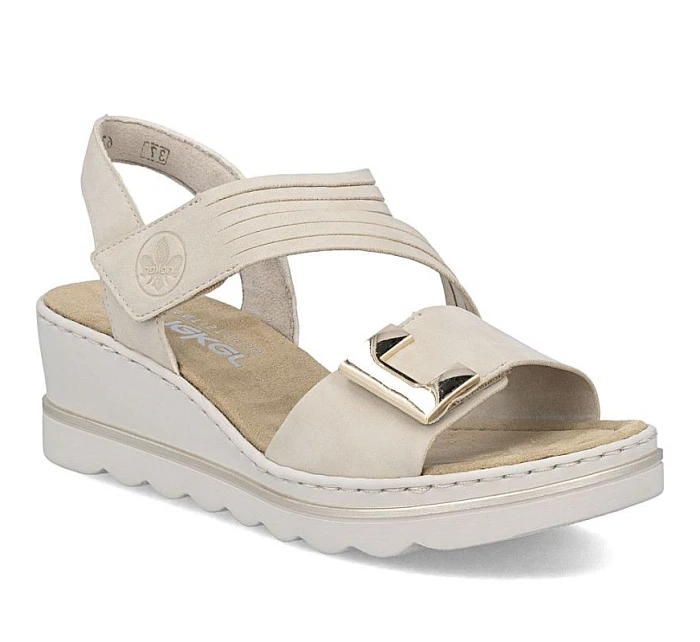 Sandały damskie na  model 22086974 - Rieker