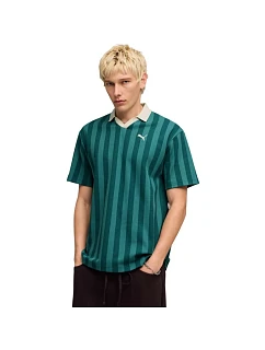 Pánske tričko Puma Class Relaxed Pinnacle Polo, zelené, 692069, veľkosť 41