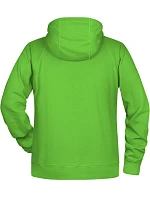 Daiber 8024 Pánská raglánová mikina s kapucí 02.8024 lime green