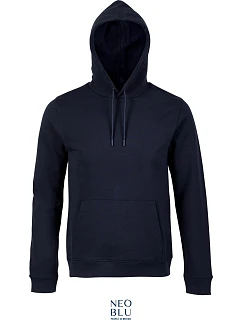 Men Pánská mikina s kapucí night blue model 22500517 - NEOBLU