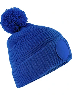 B Pletená čepice Patch 53. bright royal model 22452841 - Beechfield