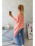 Marhuľová blúzka s potlačou