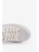 Klasyczne Trampki Damskie Big Star NN274285 Białe