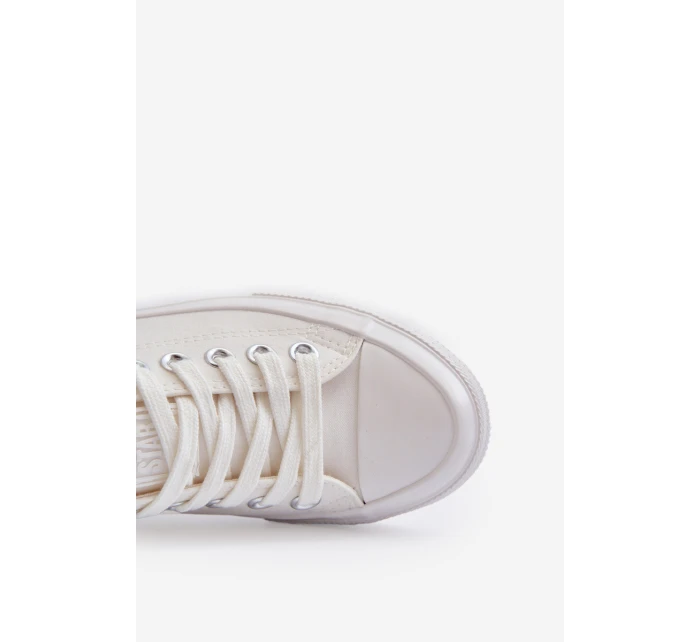 Klasyczne Trampki Damskie Big Star NN274285 Białe