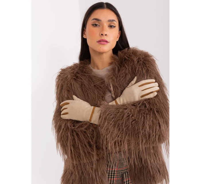 Rukavice AT RK 238601.25P béžová