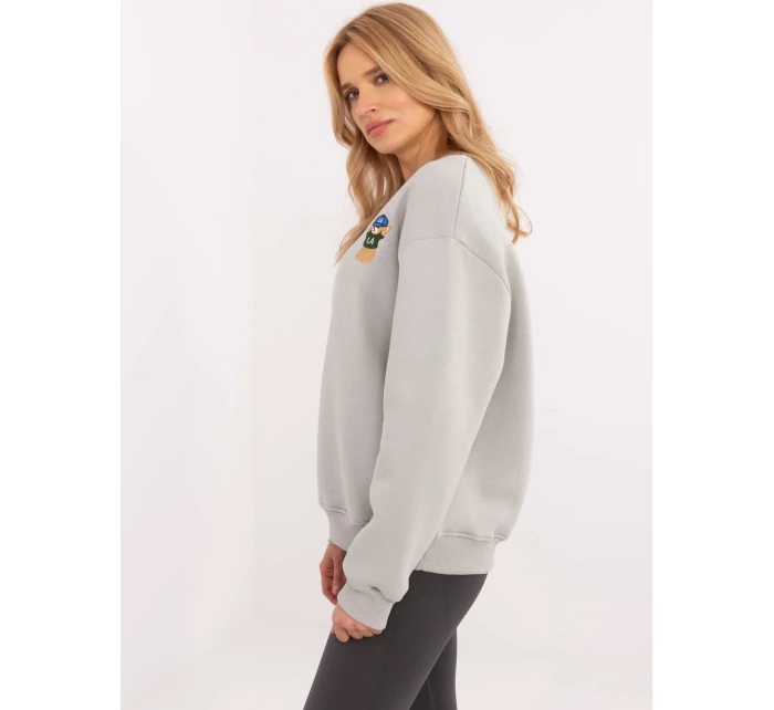 Mikina CLM BL model 20758417 světle šedá - FPrice