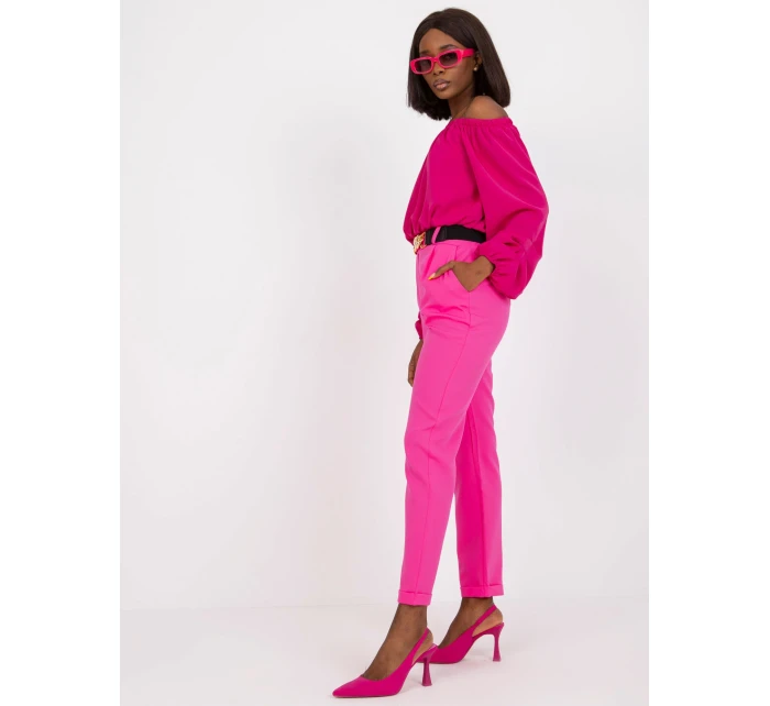 DHJ nohavice SP 13165.20 fluo ružová