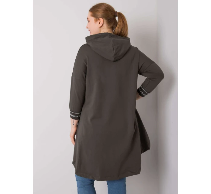 Dámská mikina RV BL model 17508454 tmavá khaki - FPrice Dámská mikina RV BL model 17508454 tmavá khaki - FPrice