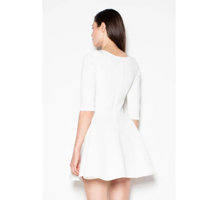 Dámské společenské šaty model 18543880 ecru - Venaton